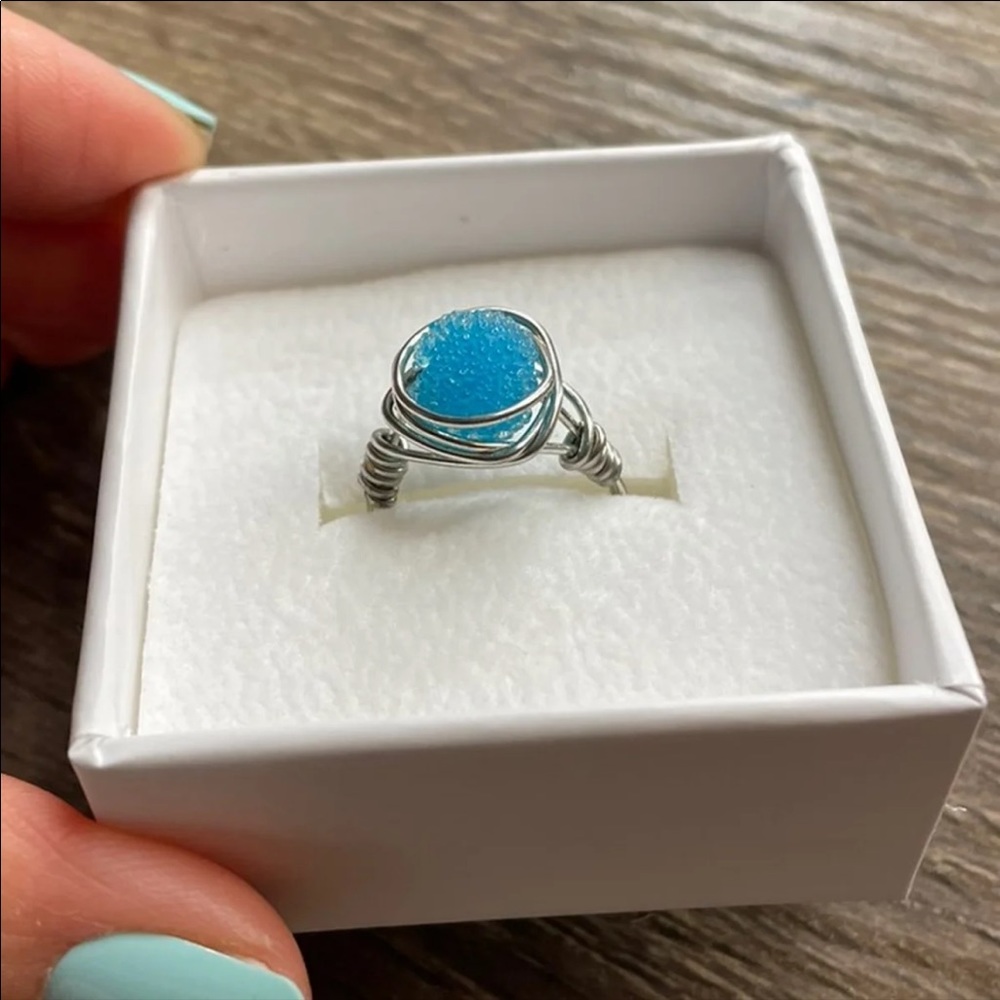 Handmade ring size 5 - Picture 2 of 3